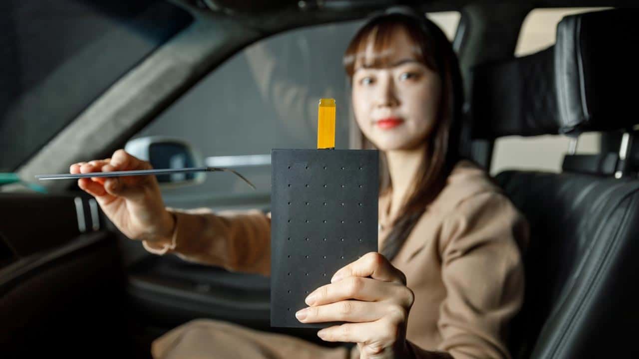 Novos alto-falantes ultrafinos e leves da LG prometem revolucionar o som para carros